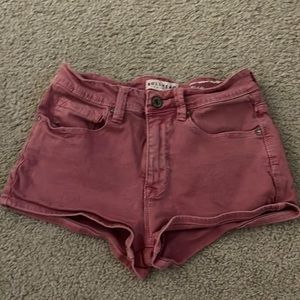 Pink short shorts